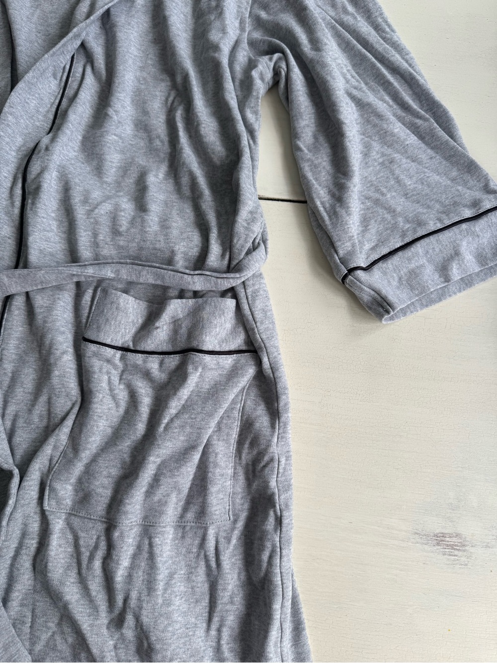 Gray Lightweight Robe - Picture 2 of 5